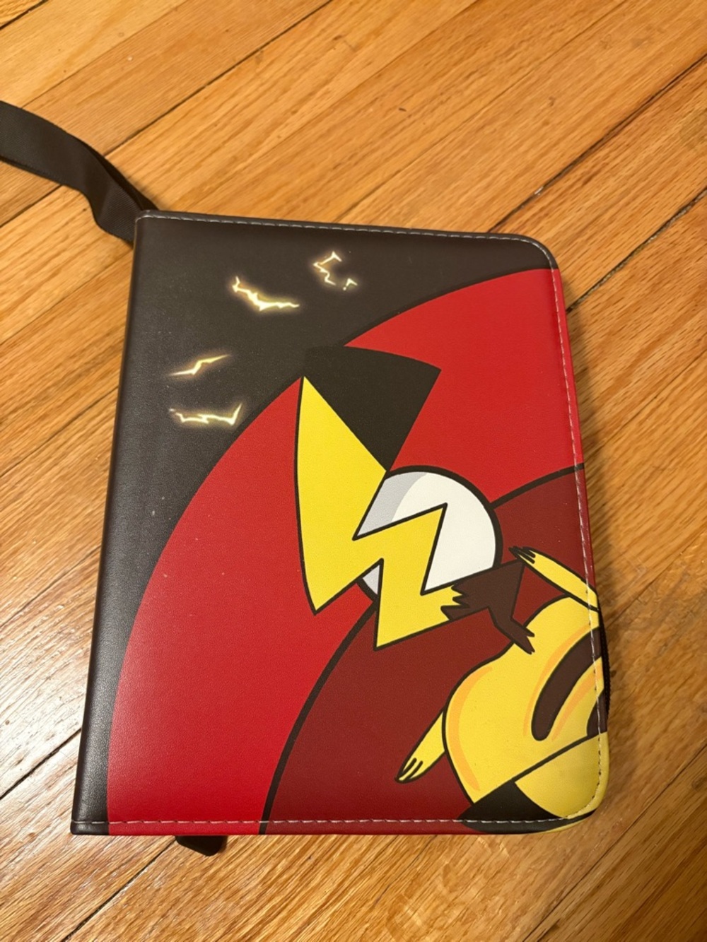 Yellow Lightning Bolt Zip Case - Pokémon Inspired